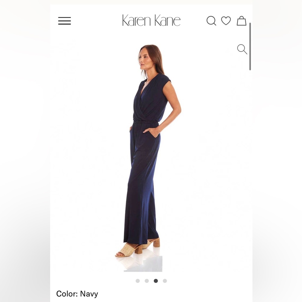 Sleeveless Travel Jersey Jumpsuit - Picture 4 of 4